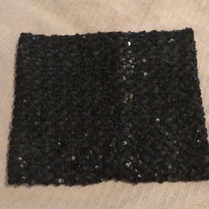 The Limited Sequined Tube Top. Size M.